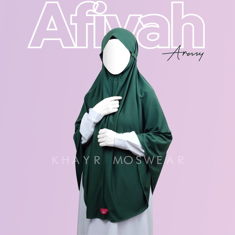 Afiyah Hijau Army