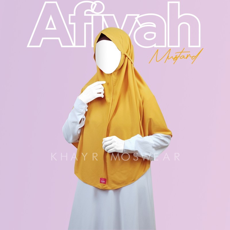 Afiyah Kuning Mustard
