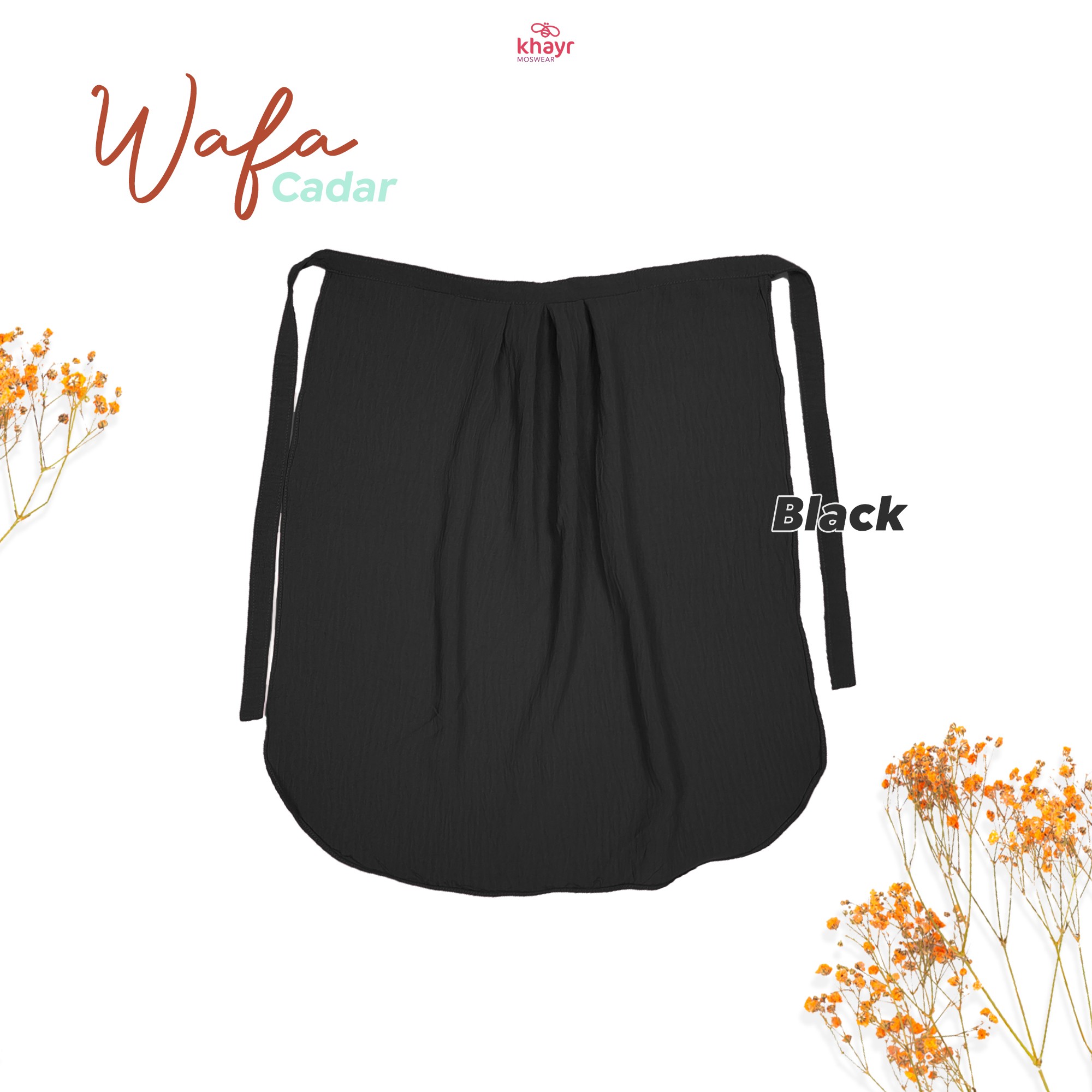 Cadar Wafa Black