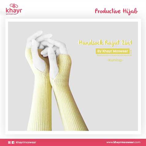 Handsock 2in1 14 Kuning